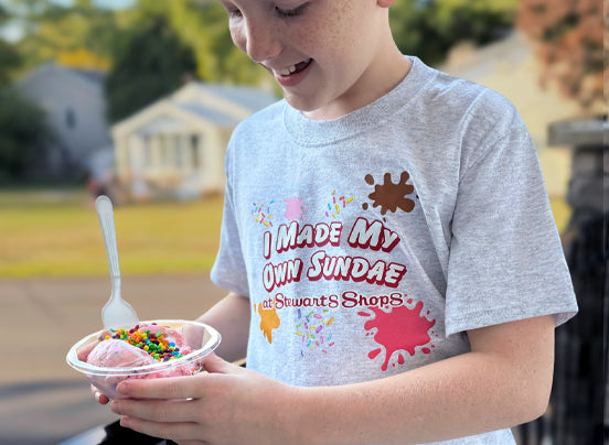 Product Image for Youth T-shirt - Make Your Own Sundae