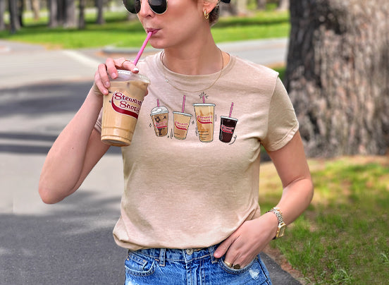 Product Image for Ladies Iced Coffee Shirt