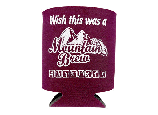 Mountain Brew Can Koozie