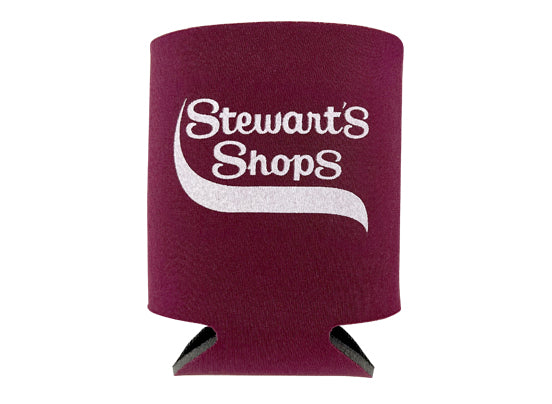 Burgundy Collapsible Can Cooler